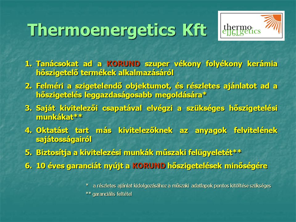 H szigetel s a XXI. sz zadban ppt let lteni